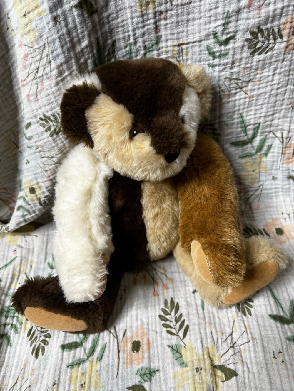Vermont Teddy Bear Limited Edition Patchwork Teddy Bear